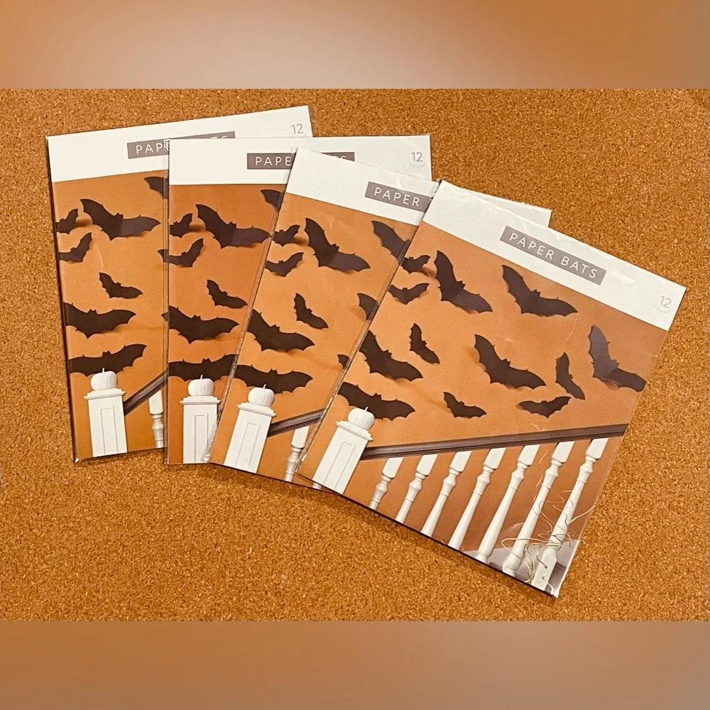 3 Packs Target Bullseye Paper Bats